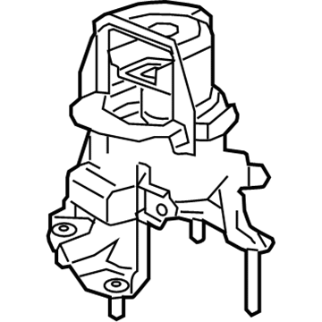 Toyota 12371-F0020 Rear Mount