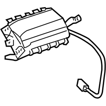 Toyota 73960-35070 Air Bag Assy, Instrument Panel Passenger W/O Door