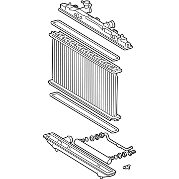 Toyota 16400-AD010 Radiator Assembly