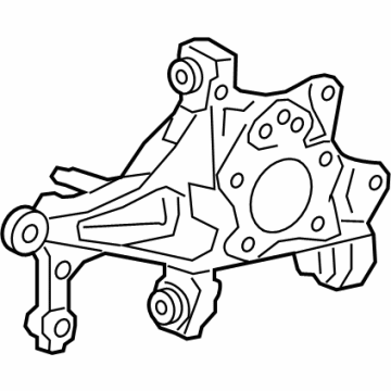 Toyota 42304-06320 Carrier Sub-Assembly, Rr