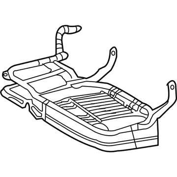 Toyota 71660-48030 Cushion Frame