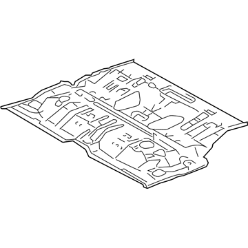 Toyota 58211-35020 Center Floor Pan