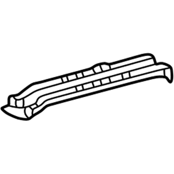 Toyota 57626-60021 Reinforcement, Rear Floor Side Member, LH