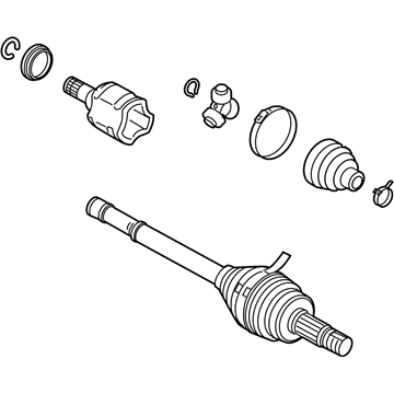 Toyota 42330-42050 Axle Assembly