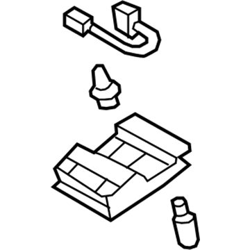 Toyota 63650-48062-B0 Box Assembly, Roof Console