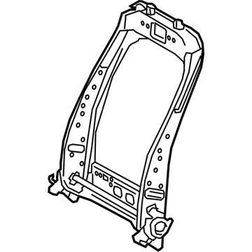 Toyota 71014-10200 Frame Sub-Assembly, Fr S