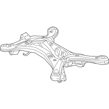 Toyota 51206-0E043 Suspension Crossmember