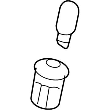 Toyota 81576-48010 Socket & Wire