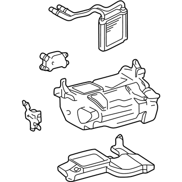 Toyota 87150-60664 Heater Assembly