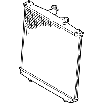 2018 Toyota Highlander Radiator - 16400-0P540