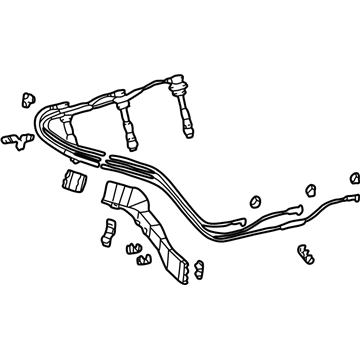 Toyota 19037-20011 Plug Wire Set