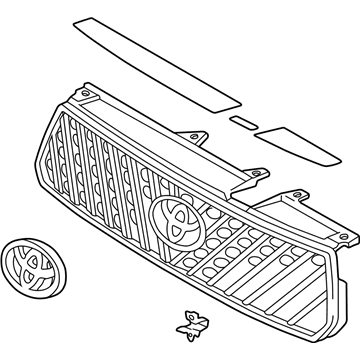 Toyota 53101-42100 Grille Assembly