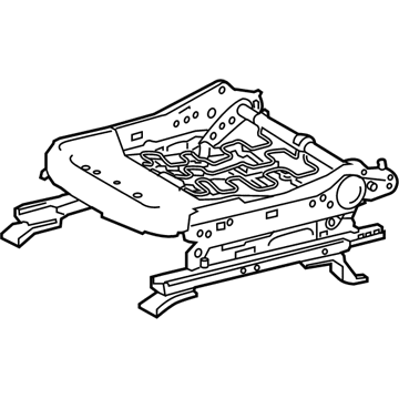 Toyota 72020-02481 ADJUSTER Assembly, Front Seat