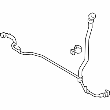 Toyota 16057-WAA01 Water Hose