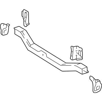 Toyota 57104-12080 Member Sub-Assembly, Front