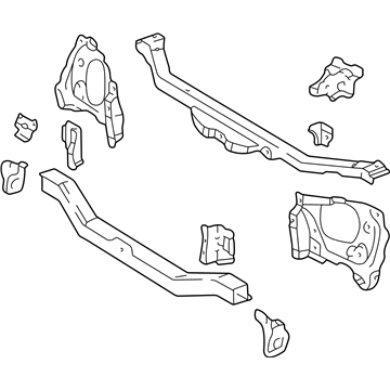 Toyota 53201-02030 Radiator Support