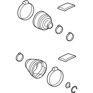 Toyota 04427-47052 Boot Kit