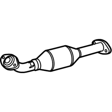 Toyota 17410-0P020 Front Exhaust Pipe Assembly