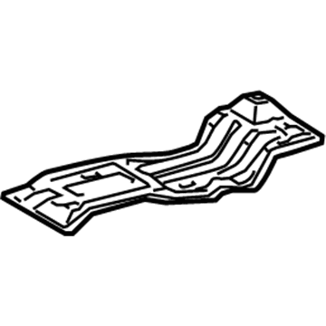 Toyota 58321-04012 INSULATOR, Rr Floor