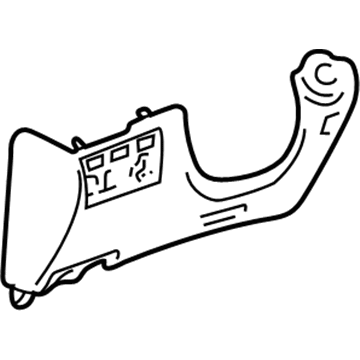 Toyota 55302-60031-B2 Knee Bolster