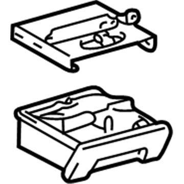 Toyota 74102-60111 Box Sub-Assy, Front Ash Receptacle