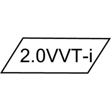 Toyota 11291-28100 Caution Label