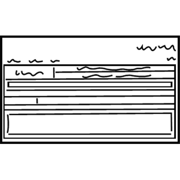 Toyota 11298-28360 Caution Label