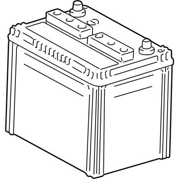 Toyota 00544-24F60-575 Battery