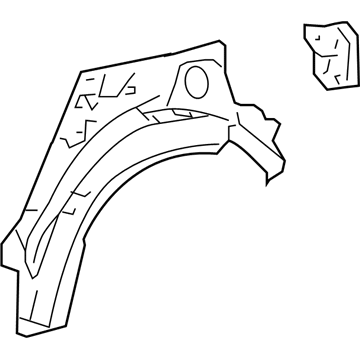 Toyota 61632-52908 Outer Wheelhouse