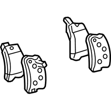 Toyota 04466-06030 Brake Pads