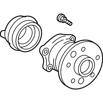 Toyota 42450-48011 Hub & Bearing