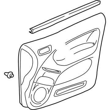 Toyota 67610-42550-B0 Door Trim Panel