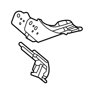 Toyota 71302-0C010 Hinge Assembly, Driver Side