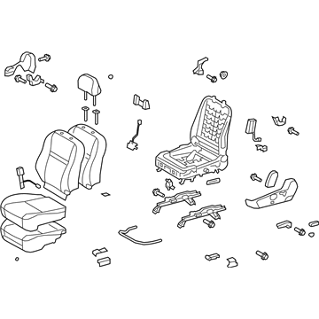 Toyota 71200-1AC11-B0 Seat Assembly