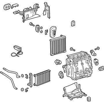 Toyota 87050-12C00 Radiator Assembly, Air C