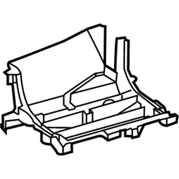 Toyota 87102-F4010 Case Sub-Assembly, Radiator