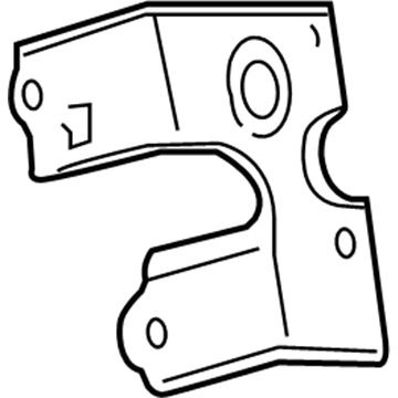 Toyota 86212-52260 Display Unit Bracket