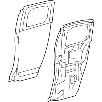 Toyota 67003-35222 Panel Sub-Assembly, ACCE