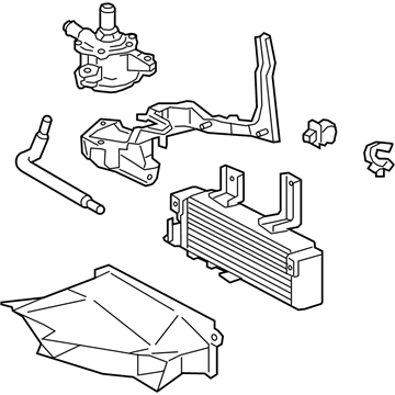 2013 Toyota Highlander Water Pump - G9030-48050