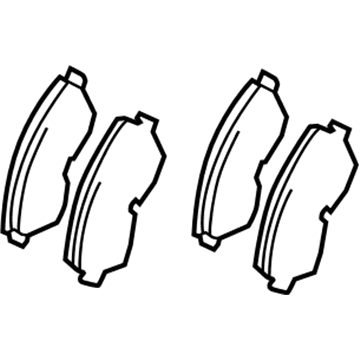 Toyota 04465-04050 Brake Pads