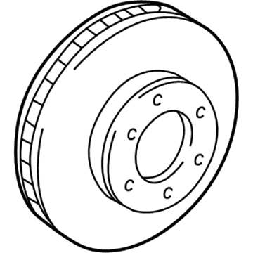 Toyota 43512-04020 Rotor