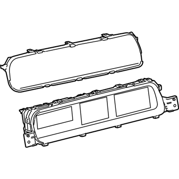 Toyota 83800-5CR10 Cluster Assembly