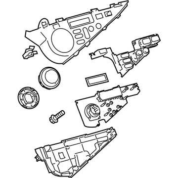 Toyota 55900-52740 Control Assembly, Air Co