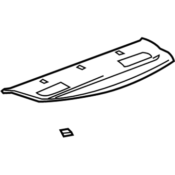 Toyota 64330-AA160-B1 Panel Assy, Package Tray Trim