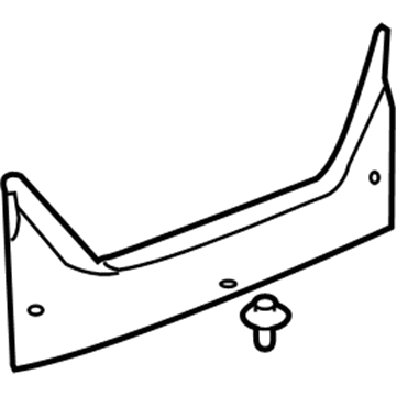 Toyota 58387-AA020 Rear Panel Trim