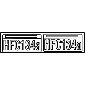 Scion 88723-52050 A/C Label