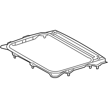 Toyota 63142-02081 Sunroof Reinforcement