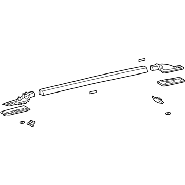 Toyota 63460-35021 Side Rail Assembly