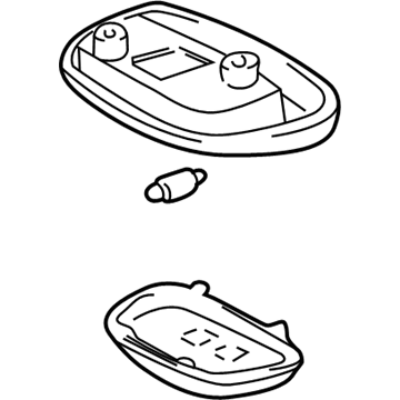 Toyota 81260-46010-B2 Map Lamp