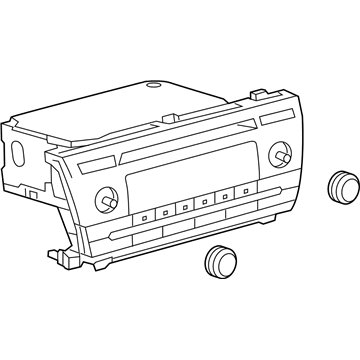 Toyota 86120-02F60 Receiver Assembly, Radio